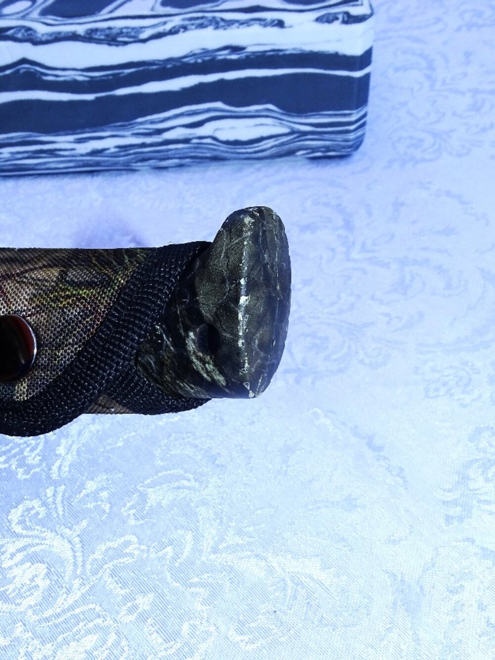 Hunting Fishing Bubba Blade 8" Knife Camo Handle For Sportsman - Picture 8 of 8